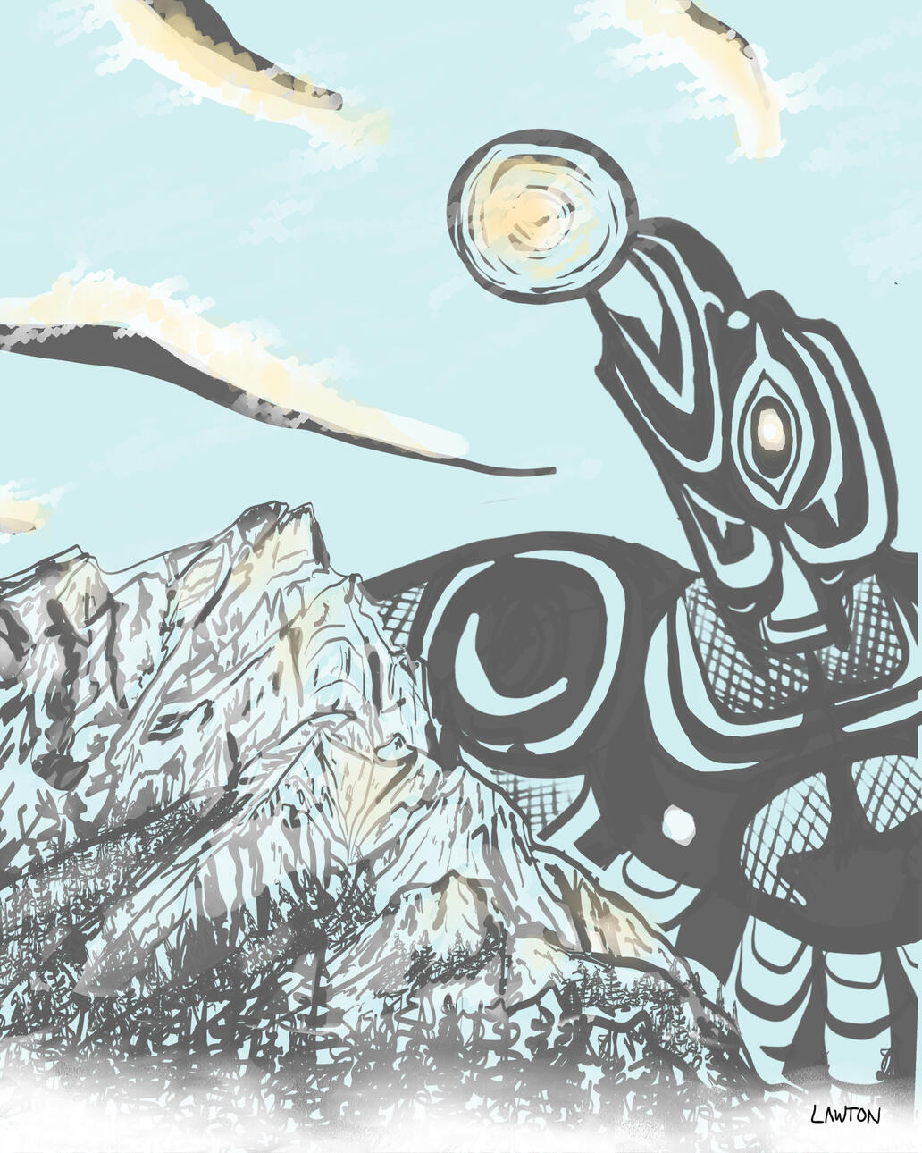 Raven Brings the Sun