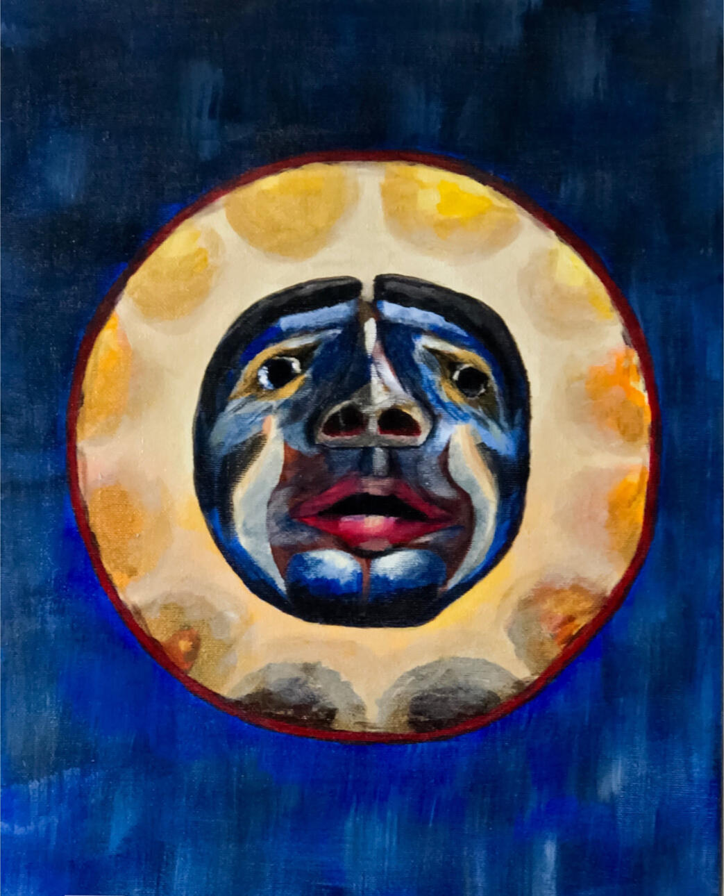 Sun Spirit - Acrylic on canvas