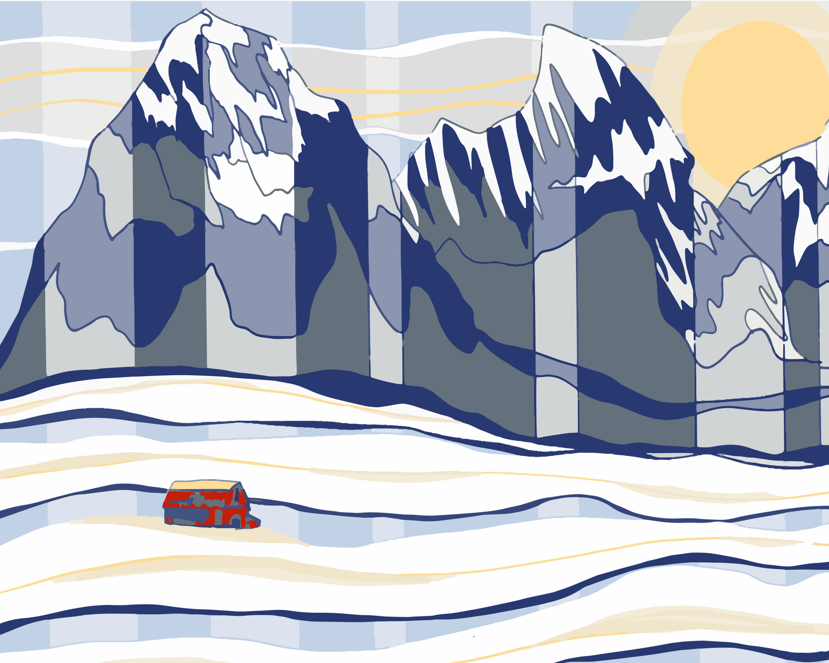 Winter in the Foothills